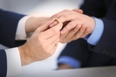 Eşcinseller düğün günü 