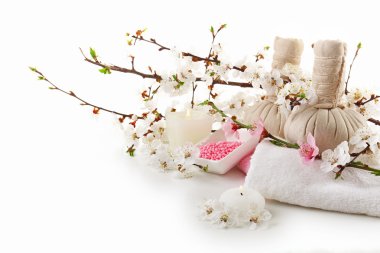 Güzel spa kompozisyonu 