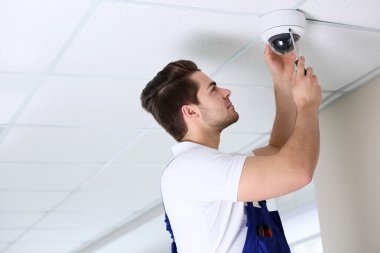 Çalışma profesyonel Cctv teknisyen.