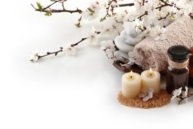 Güzel spa kompozisyonu 