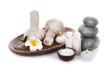 Güzel spa kompozisyonu