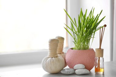 Güzel spa kompozisyonu 