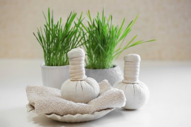 Güzel spa kompozisyonu 