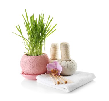 Güzel spa kompozisyonu 