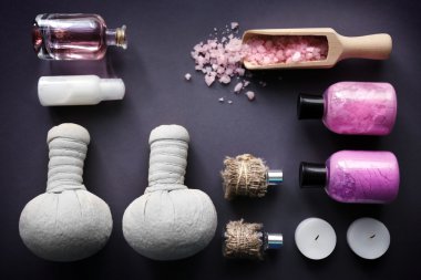 Güzel spa kompozisyonu