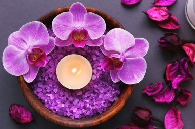 Güzel spa kompozisyonu