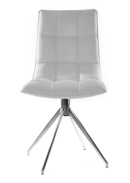 Стильный белый стул — стоковое фото