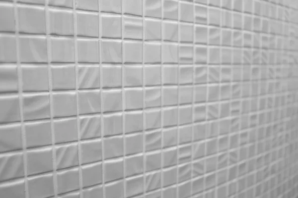 浴室のタイルの白 — ストック写真