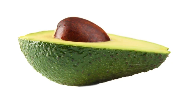Свежий авокадо изолирован — стоковое фото