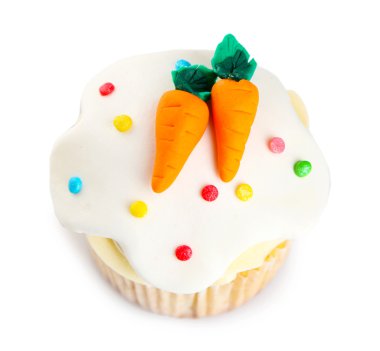 Arka plan üzerinde Paskalya kek