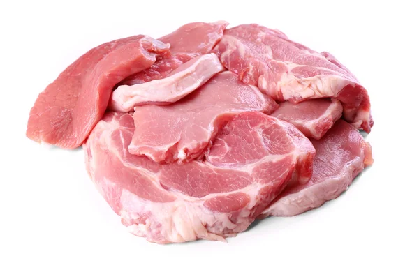Pieces of pork meat — Stock Photo, Image