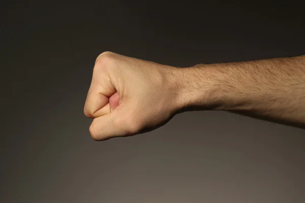 男性の拳をクローズ アップ — ストック写真