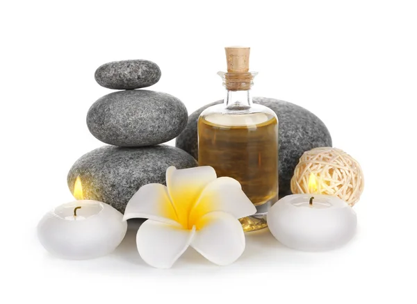 Spa treatment with stones — Stock Photo, Image