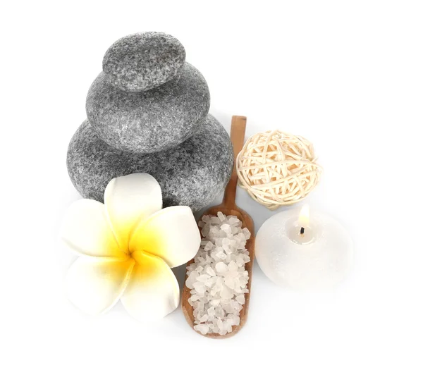 Spa treatment with stones — Stock Photo, Image