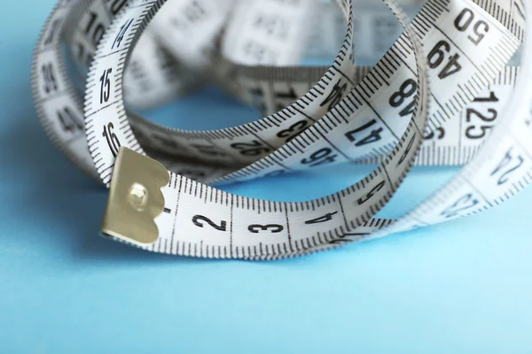 White measuring tape — Stock Photo, Image