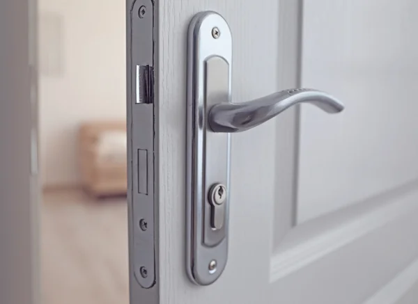 Metal door knob — Stock Photo, Image