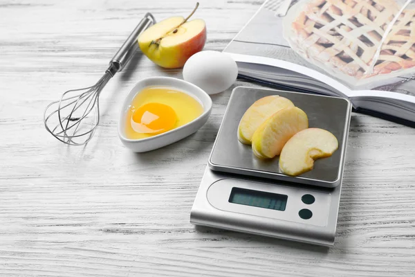 Matlagning apple cake koncept — Stockfoto