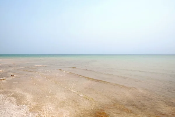 Mar Morto e cielo blu — Foto Stock