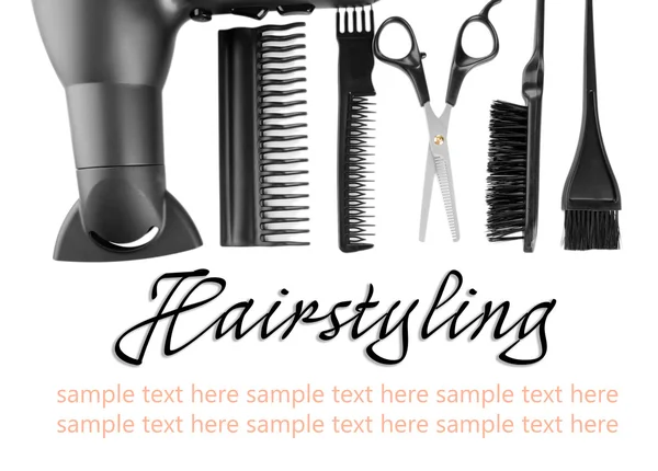 Professional hairdresser tools — Stock Photo, Image