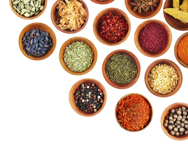 Set of different spices — Stock Photo, Image