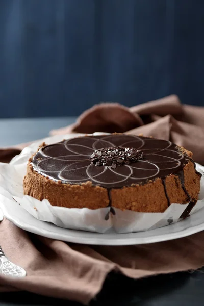 おいしいチョコレートケーキ — ストック写真