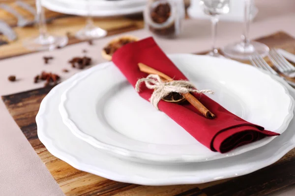 Beautiful table setting — Stock Photo, Image