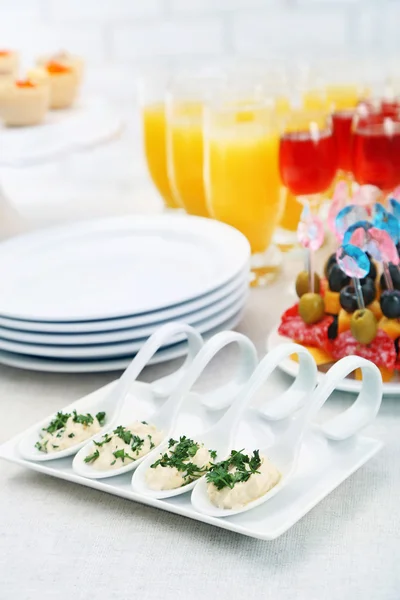 Set of cold snacks — Stock Photo, Image