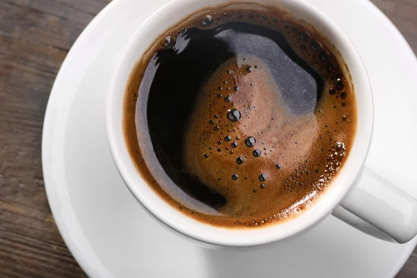 Kopje verse koffie — Stockfoto