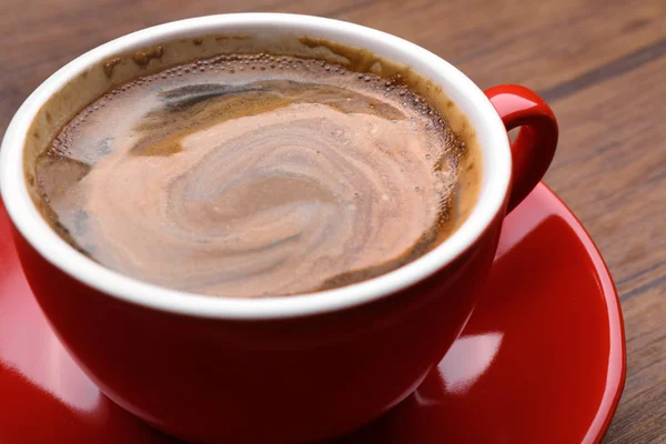 Filiżankę świeżej kawy — Zdjęcie stockowe