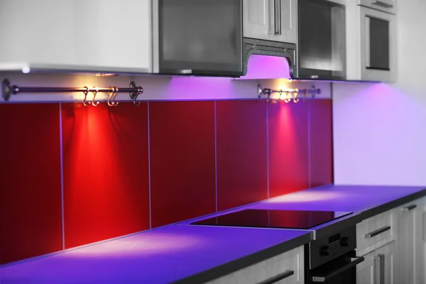 Bright kitchen interior — Stock Photo, Image