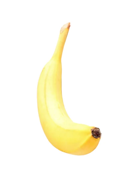 Banana isolada sobre branco — Fotografia de Stock