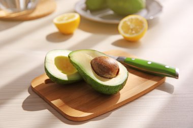 taze doğranmış avokado 