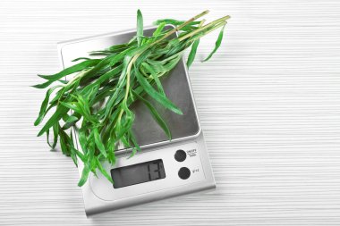 Otlar Dijital mutfak teraziler ile 