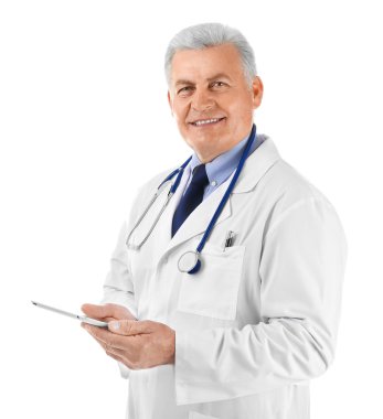 Tablet ile profesyonel doktor