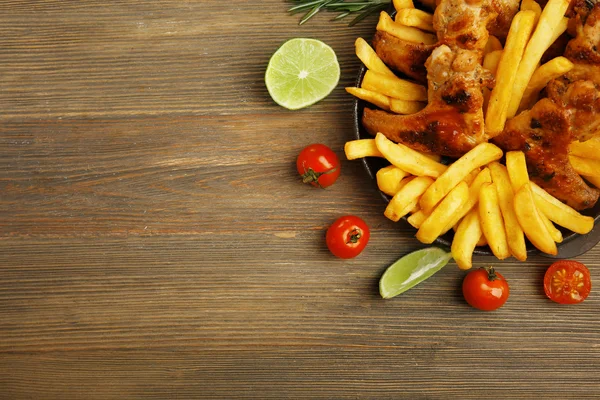 Baked chicken wings — Stock Photo, Image