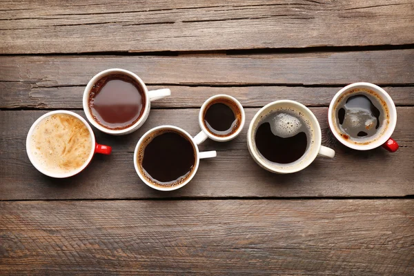 다양 한 커피 — 스톡 사진