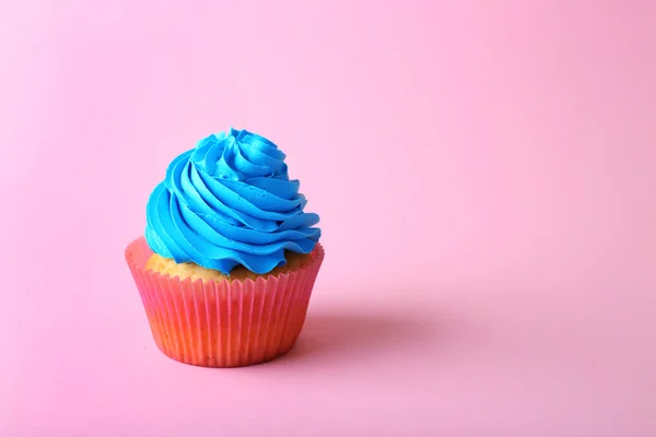 Colorful Birthday cupcake — Stock Photo, Image