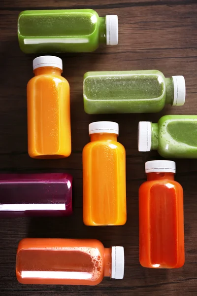 Detox drink in bottles — Stock Photo, Image