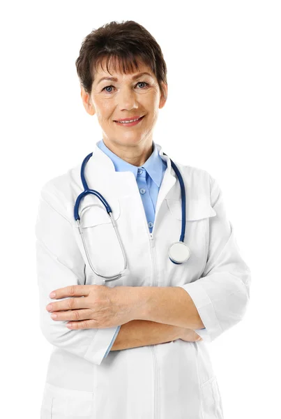 Professionell kvinnlig läkare — Stockfoto