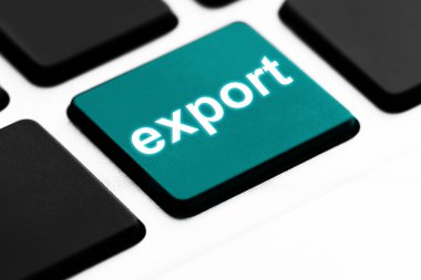 Export klavye düğmesine