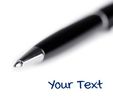 siyah tükenmez kalem