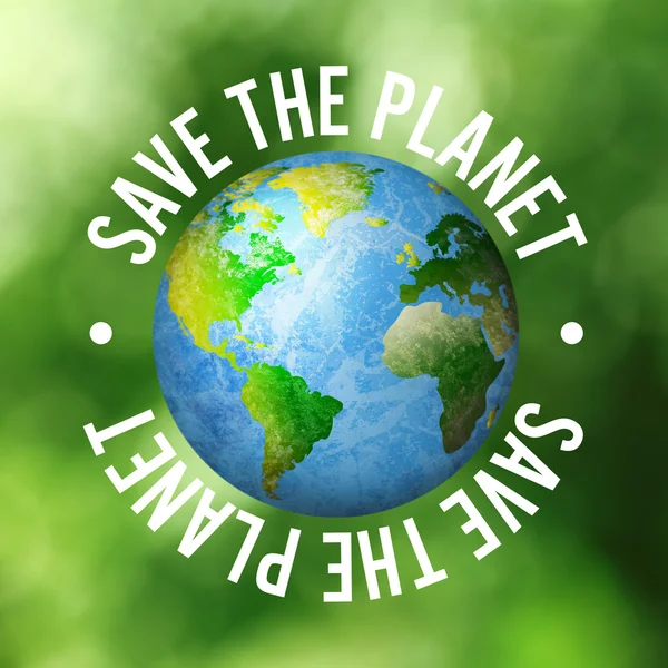 Save planet concept — Stock Photo, Image