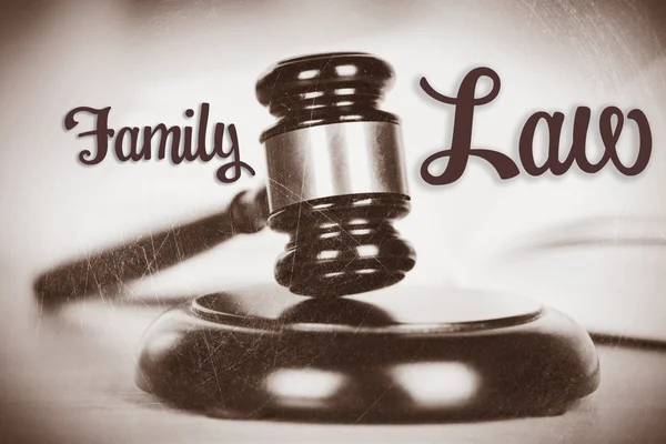 Concept de droit de la famille — Photo