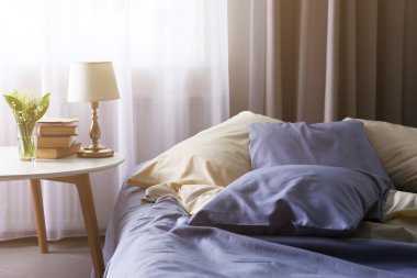 Dağınık yatak nevresim   