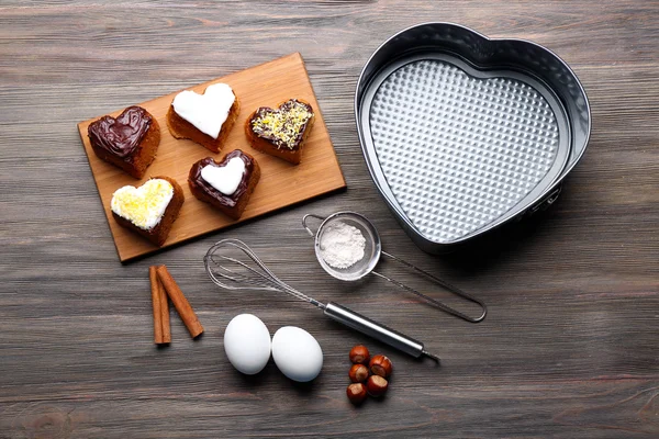 Pie vaření ingredience — Stock fotografie