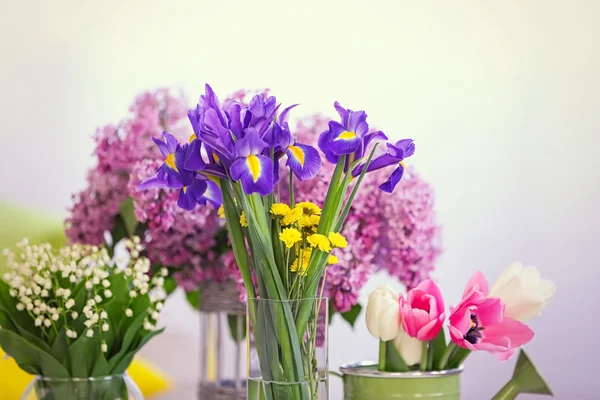 Bouquet of fresh spring flowers — Stock Photo, Image