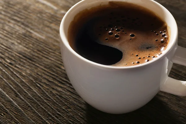 Šálek čerstvé kávy — Stock fotografie