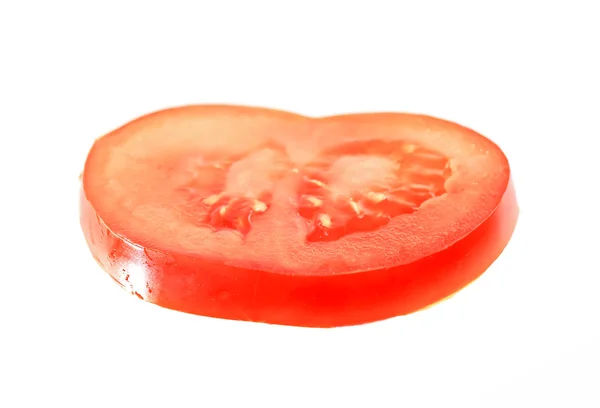 Färsk tomat skiva — Stockfoto