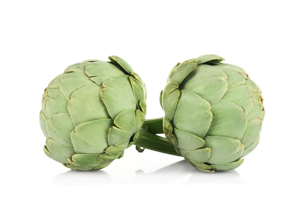 Artichokes isolated on white — Stock Photo, Image