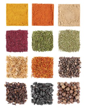 farklı baharat seti  